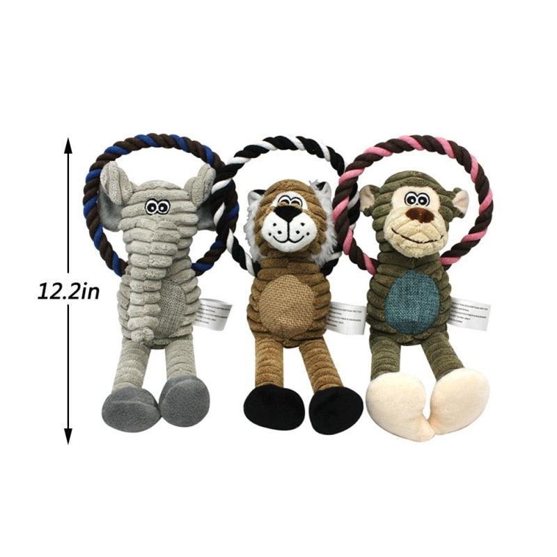 3pcs Dog Chew Toys Bite Resistant Dog Squeaky Duck Toys- Interactive Squeak Puppy Dog Toy (8W2)(9W2)(7W2)(F73)