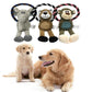 3pcs Dog Chew Toys Bite Resistant Dog Squeaky Duck Toys- Interactive Squeak Puppy Dog Toy (8W2)(9W2)(7W2)(F73)