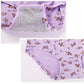 Wonderful 3pcs/Lot High Waist Women's Big Size Cotton Print Panties - Breathable Briefs Underwear Lingerie (D28)(TSP2)