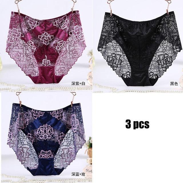 Nice 3pcs/lot High Waist Large Size Women Sexy Panties - Modal Underwear(TSP2)