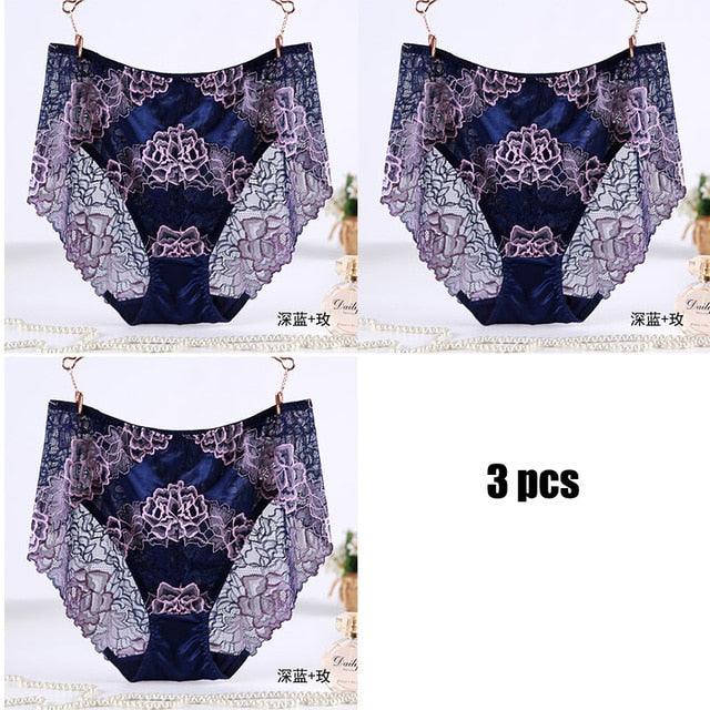 Nice 3pcs/lot High Waist Large Size Women Sexy Panties - Modal Underwear(TSP2)