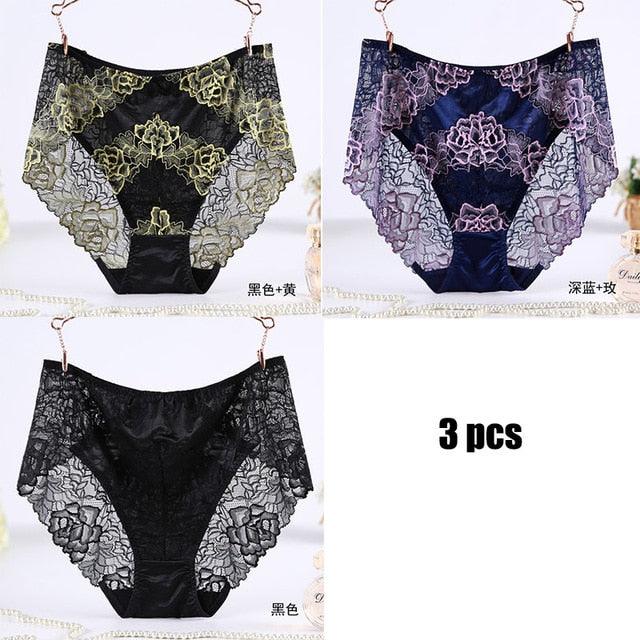 Nice 3pcs/lot High Waist Large Size Women Sexy Panties - Modal Underwear(TSP2)