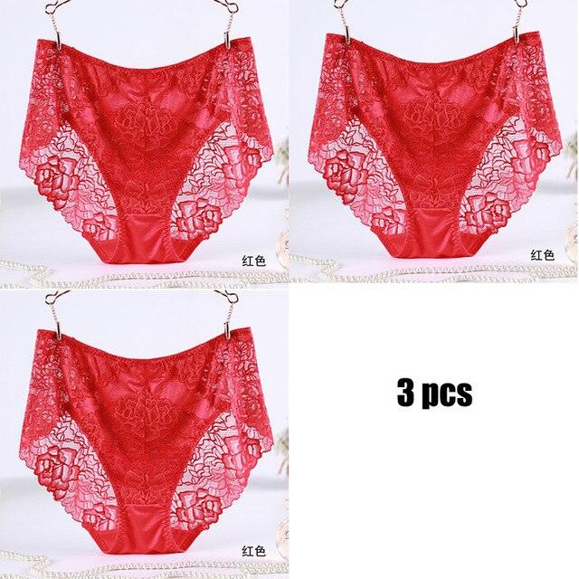 Nice 3pcs/lot High Waist Large Size Women Sexy Panties - Modal Underwear(TSP2)