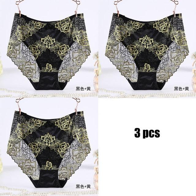Nice 3pcs/lot High Waist Large Size Women Sexy Panties - Modal Underwear(TSP2)