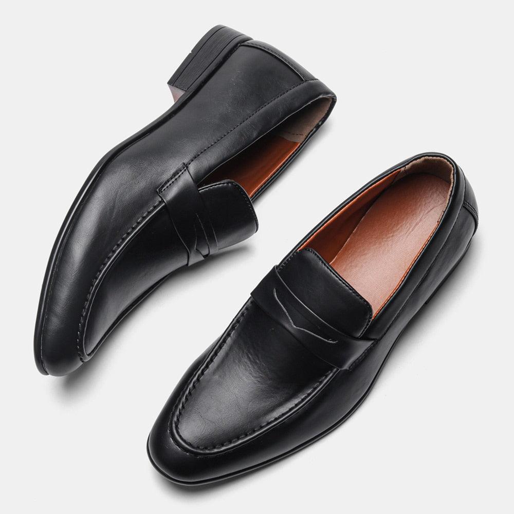 Trending Men Casual shoes Classical Penny Loafers Men's Leather Shoes (MSF3)(MSC2)(MSC4)(MSF1)(F14)(6U14)(6U12)