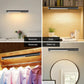 40 LED Closet Portable USB Rechargeable Wardrobe Lamp 4 Dimming Modes Waterproof Stainless Steel (LL6)(1U58)(CT6)(1U60)