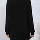 Open Front Dropped Shoulder Cardigan