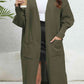 Open Front Dropped Shoulder Cardigan - Deals DejaVu