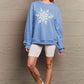Simply Love Full Size Snowflake Graphic Sweatshirt