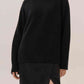 Turtle Neck Raglan Sleeve Sweater - Deals DejaVu
