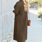 Basic Bae Full Size Open Front Long Sleeve Cover Up