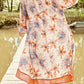 Floral Open Front Duster Cover Up (TB11D) T