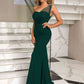 Rhinestone One-Shoulder Formal Dress (BWM) T - Deals DejaVu