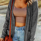 Long Sleeve Dropped Shoulder Cardigan with Pocket - Deals DejaVu
