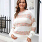 Striped Drop Shoulder Sweater