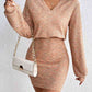 Lace Detail V-Neck Mini Dress (MWBT) T - Deals DejaVu