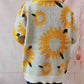 Sunflower Dropped Shoulder Long Sleeve Sweater - Deals DejaVu