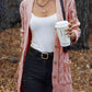Cable-Knit Button Down Cardigan - Deals DejaVu
