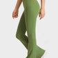 Elastic Waist Flare Yoga Pants