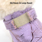 4pcs Warm Pet Dog Cat Shoes - Anti-slip Dog Boots Socks Winter Puppy Cat Rain Snow Booties Footwear (W8)(F69)