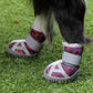 4pcs Waterproof Winter Pet Dog Shoes - Anti-slip Rain Snow Boots Footwear Thick Warm Small Puppy Dog Socks Booties (W8)