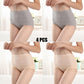 Amazing 4pcs/lot High Waist 100% Women's Cotton Underwear - Comfortable Breathable Abdomen Underwear (TSP2)