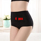 Amazing 4pcs/lot High Waist 100% Women's Cotton Underwear - Comfortable Breathable Abdomen Underwear (TSP2)