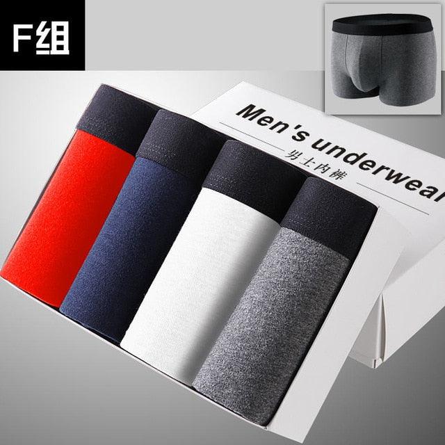 Great 4pcs/lot Men's Underwear - Breathable Boxer (D9)(TG6)