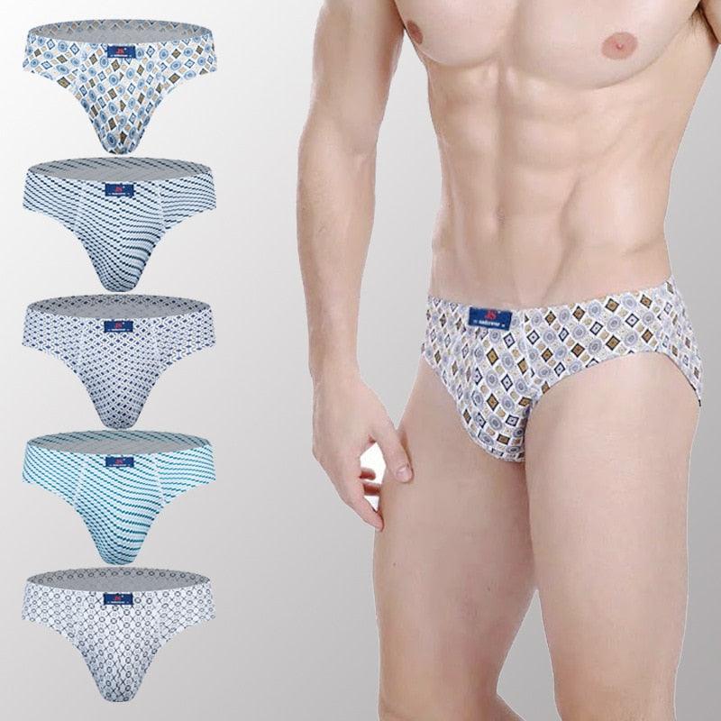 4pieces/lot 100% Cotton Men's Underpants - Briefs Soft Fashion (D9)(TG6)