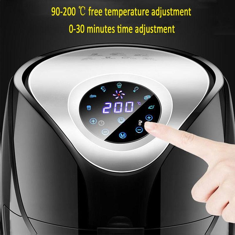 5.5 liters Air fryer Electric fryer - Home use intelligent touch screen no fuel French fries machine (D59)(H3)(1U59)