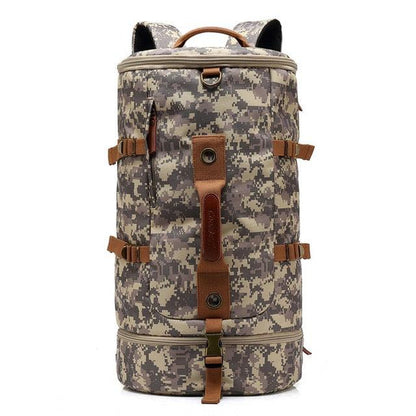 50L Military Tactical Backpack - Camping Mountaineering Bag - Men's Hiking Rucksack Travel Backpacks (D78)(LT3)