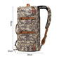 50L Military Tactical Backpack - Camping Mountaineering Bag - Men's Hiking Rucksack Travel Backpacks (D78)(LT3)