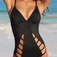 Ladder Cutout Strappy One-Piece Swimsuit (TB10D) T