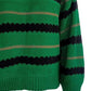 Striped Round Neck Long Sleeve Sweater