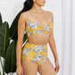 Marina West Swim Take A Dip Twist High-Rise Bikini in Mustard (TB9D) T