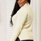 Heimish Full Size Long Sleeve Turtleneck Sweater with Side Slit - Deals DejaVu