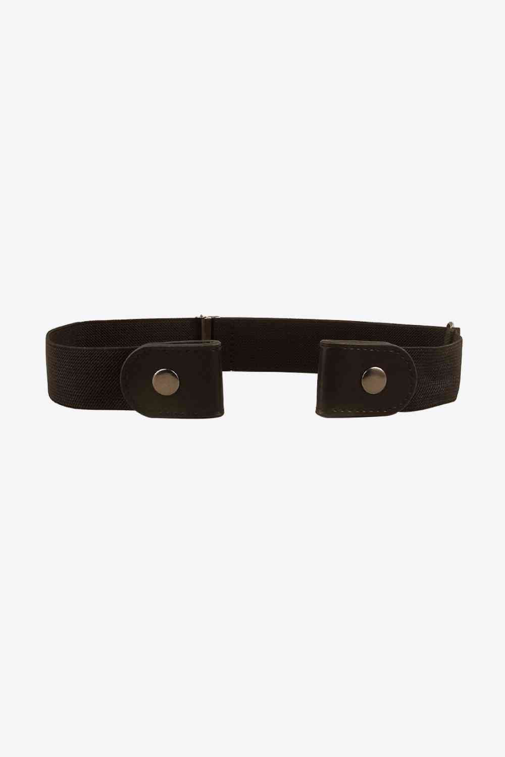 PU Elastic Snap Closure Belt (BFD) T - Deals DejaVu