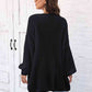 Open Front Dropped Shoulder Longline Cardigan