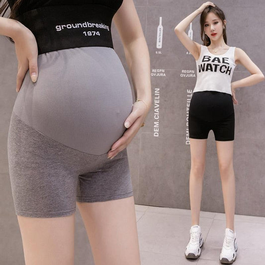 Summer Thin Cotton Maternity Legging - Hot Short Capris For Pregnant Women - Sleep Lounge Shorts Yoga Casual Wear (D6)(7Z2)(2Z7)