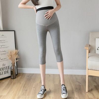 Summer Thin Cotton Maternity Legging - Hot Short Capris For Pregnant Women - Sleep Lounge Shorts Yoga Casual Wear (D6)(7Z2)(2Z7)