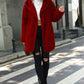 Open Front Ribbed Hooded Coat (BFD) T - Deals DejaVu