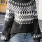 Turtleneck Lantern Sleeve Sweater - Deals DejaVu