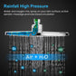 5PCS/Set Shower Set Shower Head Shower Tube Shower Wall Holder Stainless Steel Rustproof ABS Shower Kit (D65)(B&3)(1U65)