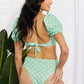 Marina West Swim Vacay Ready Puff Sleeve Bikini in Gum Leaf (TB9D) T
