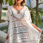 Contrast Tied Open Back Cover Up (TB11D) T