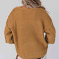 Round Neck Dropped Shoulder Sweater