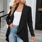 Open Front Long Sleeve Cardigan - Deals DejaVu