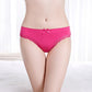 Great 6 Pcs/set Women's Panties - Sexy Lace Cotton Briefs - Solid Color Underwear (D28)(TSP1)(TSP3)