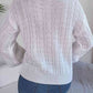 Johnny Collar Drop Shoulder Sweater