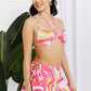 Marina West Swim Disco Dive Bandeau Bikini and Skirt Set (TB9D) T